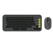 Logitech Pop Icon Combo - Graphite - US INT'L - BT - N/A - INTNL-973