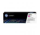 HP 201X High Capacity Magenta Original LaserJet Toner Cartridge (CF403X)