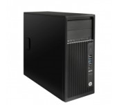 HP Z240 Tower Xeon E3-1245v6 Quad(3.7GHz/8MB/4Cores), 8GB DDR4-2400Mhz ECC 1DIMM, 256GB SSD HDD, DVDRW, MCR, Intel HD Graphics P630, USB Slim Keyboard & Laser Mouse, Win 10 Pro 64bit Z240