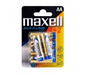 Алкална батерия MAXELL AA, LR-6, 4+2 бр. в опаковка, 1.5V