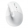 Logitech Lift Vertical Ergonomic Mouse for Business, Off-white