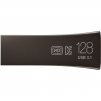 USB памет Samsung BAR Plus, 128GB, USB-A, Titanium Gray