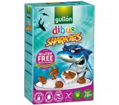 БИСКВИТИ GULLON SHARKIES 250G БЕЗ ГЛУТЕН