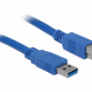 Кабел Delock USB-A - USB-B, 3m