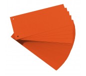 РАЗДЕЛИТЕЛ ХОРИЗОНТАЛ HERLITZ 10,5/24СМ 100БР ОРАНЖЕВ