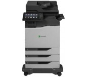 Color Laser Multifunctional Lexmark CX860dtfe 4in1; Duplex; A4; 1200 x 1200 dpi; 4800 CQ; 57 ppm; 2048 MB; HDD, DADF; capacity: 1750 sheets; Inline Stapler; USB 2.0; Gigabit Ethernet (10/100/1000); 7'' colour touch screen, 250 000pages