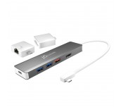 Модулна докинг станция j5create JCD375, 2 модула, USB-C