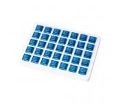 Суичове за механична клавиатура Keychron Gateron Ink V2 Blue Switch, Комплект 35 броя