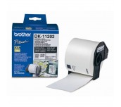 Brother DK-11202 Shipping Labels, 62mmx100mm, 300 labels per roll, Black on White
