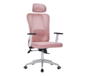 ЕРГОНОМИЧЕН СТОЛ VELLA МЕШ РОЗОВ