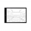 LED светеща подложка за рисуване HUION LED light pad LB3, Батерия 1050mAh