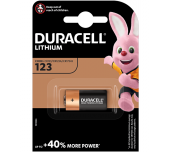 Батерия литиева Фото DURACELL CR-123 3V