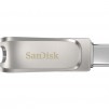 USB памет SanDisk Ultra Dual Drive Luxe, 128GB, USB 3.1 Gen 1, USB-C, Сребрист