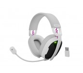 Fury Gaming Headset, Fukiya F6, Wireless With Microphone, White