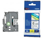 Brother TZe-211 Tape Black on White, Laminated, 6mm Eco