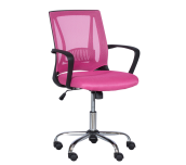 РАБОТЕН СТОЛ CARMEN 7040 МЕШ РОЗОВ