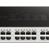 Суич D-Link DGS-1210-28, 28-портов 10/100/1000 Gigabit Smart Switch including 4 x 1000Base-T /SFP ports, управляем, за монтаж в шкаф