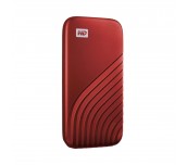 Външен SSD WD My Passport, 2TB, Червен
