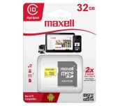 Карта памет Maxell micro SDHC, 32GB