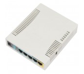 Безжичен Access Point MikroTik RB951Ui-2HnD, 2.4Ghz AP, 5x10/100 Ethernet, USB, 600MHz CPU, 128MB RAM