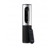 Logitech ConferenceCam Connect, Full HD, Up To 6 Seats, Portable AIO, Bluetooth, Remote Control, Black & Silver