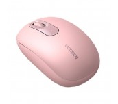 БЕЗЖИЧНА МИШКА UGREEN МU105 Cherry Pink, 2400 dpi, БЕЗШУМНА
