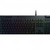 Logitech G815 Keyboard, GL Clicky Low Profile, Lightsync RGB, 5 Marco G-Keys, 3 On-Board Profiles, Game Mode, USB Passthrough Data/Power, Media Controls, Carbon