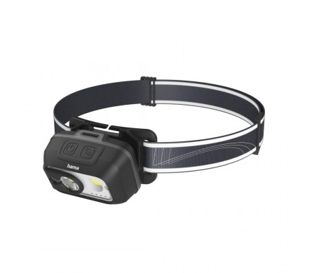 HAMA Фенер Челник/ LED "HL500-C", USB-C, 4 Режима