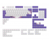 Капачки за механична клавиатура Dark Project - Violet Horizons PBT - ANSI & ISO