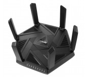 Asus Gaming Wireless Router, RT-AXE7800, AXE7800, Tri-Band, Quad-Core 1.7GHz CPU, 256MB/512MB Flash/RAM, 2.5G port, AiProtection Pro, Adaptive QoS, VPN Fusion, Instant Guard, IPTV, OFDMA, MU-MIMO, Bea