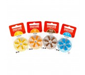 Батерия цинково въздушна MAXELL ZA675 6 бр. бутонни за слухов апарат в блистер