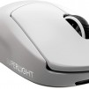 Logitech G Pro X Superlight Wireless Mouse, Lightspeed Wireless 1ms, HERO 25K DPI Sensor, 400 IPS, Onboard Memory, >63g, White