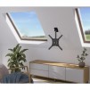 Стойка за таван HAMA TV, регулируемa, 165 см (65