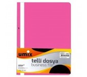 ПАПКА PVC С ПЕРФОРАЦИЯ UMIX STANDART РОЗОВ