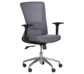 СТОЛ РАБОТЕН ANDY МЕШ СИВ/ЧЕРНА РАМКА