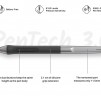 Графичен дисплей таблет HUION Inspiroy 2 S, 5080 LPI, Розов