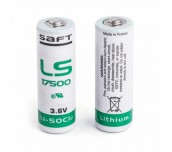 Литиево тионил хлоридна батерия 3,6V 3,4Ah  A  LS17500/STD/с пъпка/  SAFT