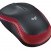 Logitech Wireless Mouse M185 - RED - 2.4GHZ - N/A - EWR2 - 10PK ARCA AUTO