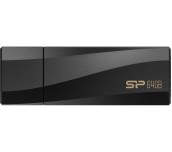 USB памет SILICON POWER Blaze B07, 64GB, USB 3.2, Черна