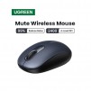 БЕЗЖИЧНА МИШКА UGREEN МU105 Midnight Blue, 2400 dpi, БЕЗШУМНА