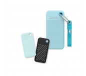 Verbatim Pocket SSD USB 3.2 Gen 2 1TB Polar Blue incl. two rubber sleeves