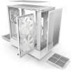 Кутия NZXT H5 Flow RGB Matte White, Mid-Tower