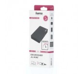 Четец за карти HAMA All in One, USB 3.0, SD/microSD/CF/MS, 5 Gbps, Черен