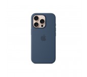 Apple iPhone 16 Pro Silicone Case with MagSafe - Denim