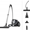 Rowenta RO4B75EA Compact Power XXL, Black, 900W, 2.5L, 75 dB, 2in1 crevice, parquet, upholstery, mini turbo, precizion flex crevice