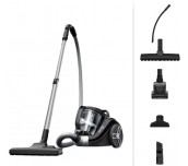 Rowenta RO4B75EA Compact Power XXL, Black, 900W, 2.5L, 75 dB, 2in1 crevice, parquet, upholstery, mini turbo, precizion flex crevice