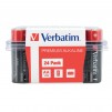 Verbatim ALKALINE BATTERY AA 24 PACK (BOX)