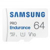 Карта памет Samsung PRO Endurance, microSDHC, UHS-I, 64GB, Адаптер