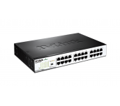 Суич D-Link DGS-1024D/E, 24 портов 10/100/1000, Desktop, rack mount