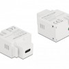 Модул Delock, USB-C порт за зареждане, За монтаж на панел Keystone